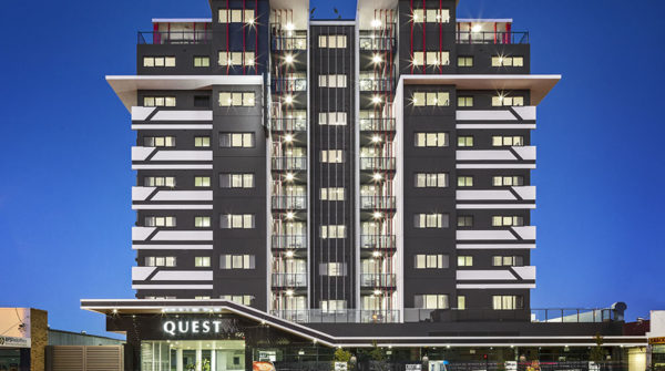 Construction underway at Quest Woolloongabba