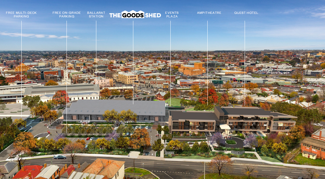 The Goods Shed, Ballarat Station, Ballarat VIC Pellicano