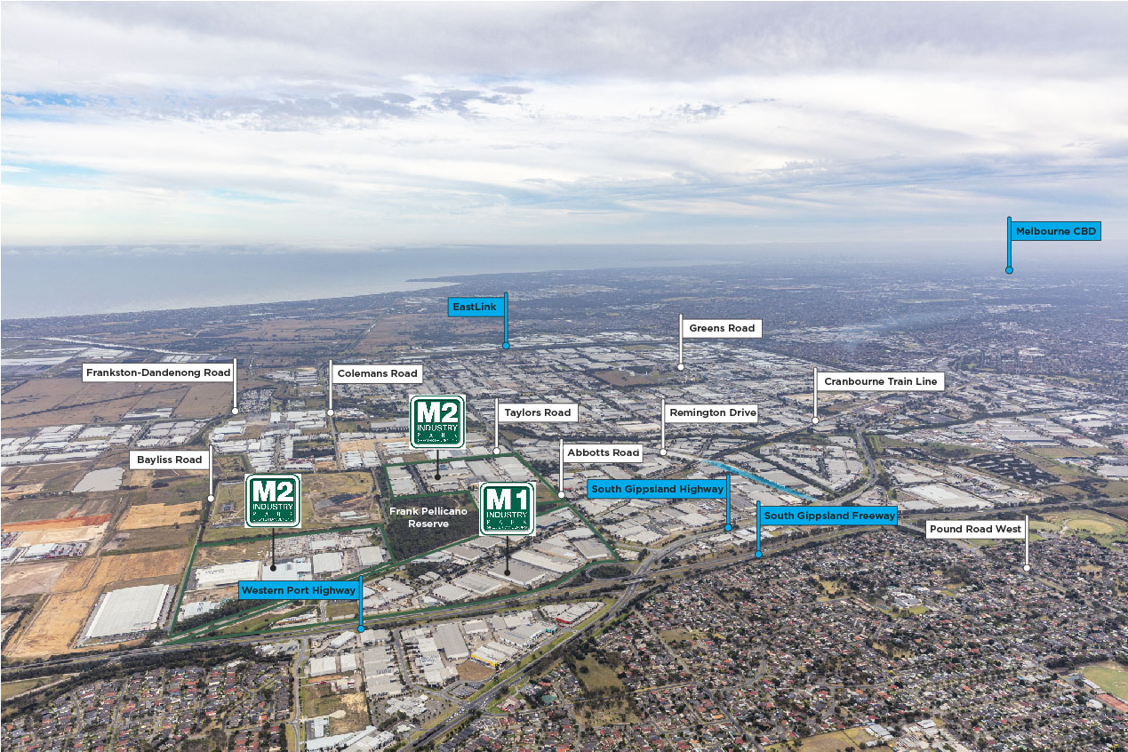 Dandenong South, M1 & M2 Industry Park Pellicano