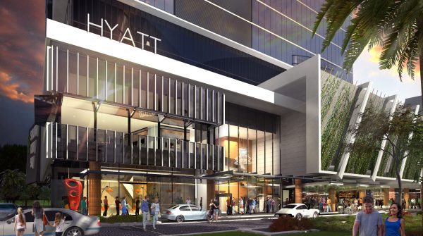 Global hotel chain Hyatt unveils plans for first Brisbane hotel, at South City Square Woolloongabba