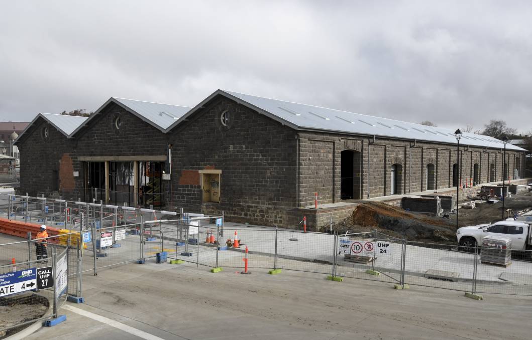 Ballarat station precinct upgrade First look inside The Goods Shed