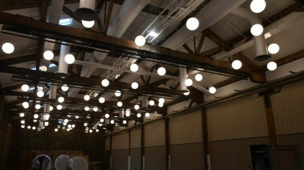Peek inside the Goods Shed as construction approaches completion